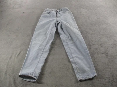 复古结构牛仔裤男式 28x30 浅水洗蓝色牛仔直筒美国 90 年代 — 第 1/4 张图片