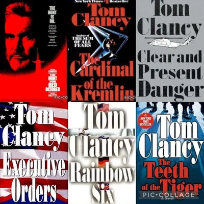The Jack Ryan Universe Series Spy Thriller Novel Mixed Set *12* By Tom Clancy Foto 1 de 2