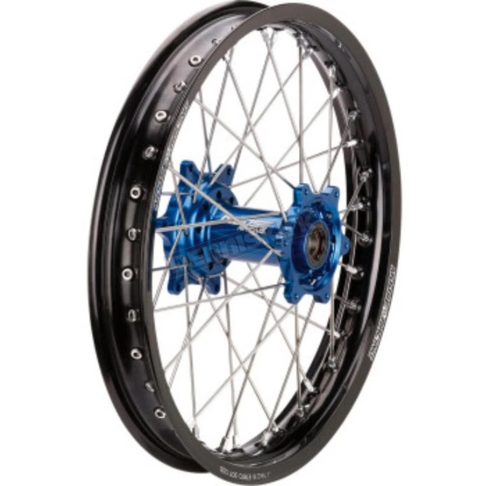 Rueda completa trasera Moose negra SX-1 19x2,15 con buje azul - 0204-0633 Foto 1 de 1