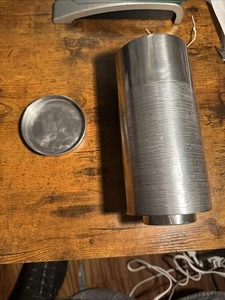 Vera Wang Wedgewood Vesta Stumpenkerzenhalter minimalistisch modern groß - Bild 1 von 8