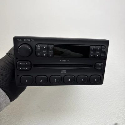 1998-2000 Ford Ranger AM FM радио проигрыватель компакт-дисков подлинный OEM F87F-18C815-BB головной блок - Изображение 1 из 4