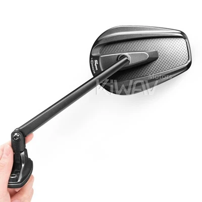 Carenado Espejos Mamba True Mat Fibra de Carbono Ajustable para Suzuki GSX-R GSF Foto 1 de 4