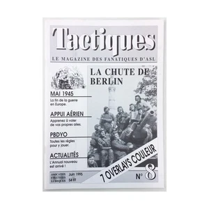 Tactiques ASL Tactiques #8 "La Chute De Berlin" Mag VG - Imagen 1 de 1