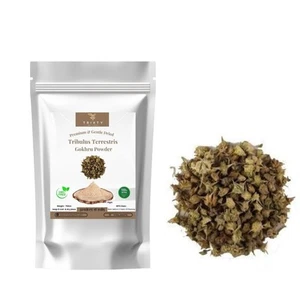 Gokhru Polvere Tribulus Terrestris Integratore Biologico alle Erbe 70gr - Foto 1 di 3