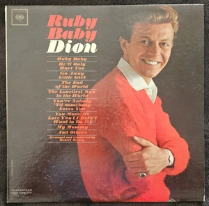 Dion - Ruby Baby - 1963 - MONO - Vinyl - LP - Columbia Records - Picture 1 of 7