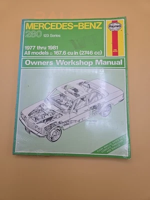 Manual de reparación automotriz Haynes Mercedes-Benz 280 serie 123 1977-1981 983 Foto 1 de 3
