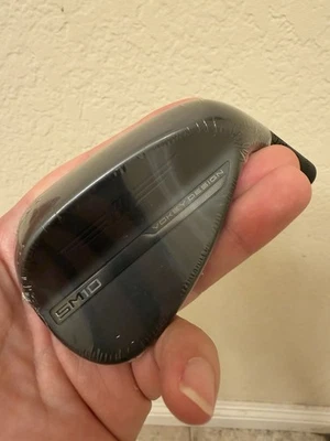 EDIÇÃO TOUR NOVA! Titleist Vokey SM10 Jet Black Wedge 50 12 F Grind destro somente cabeça! - Imagem 1 de 3