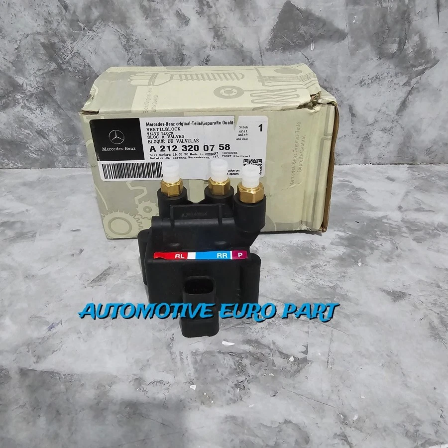Distribuidor de suspensión neumática OEM adecuado para Mercedes-Benz W212 2007-2019 A2123200758 Foto 1 de 4