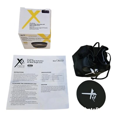 XIT Pro Series 0.43X High Definition AF Wide Angle Lens 52 Mm - Image 1 of 4
