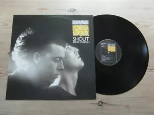 TEARS FOR FEARS-SHOUT-REMIX VERSION-12" 45rpm 3 TRACK SINGLE-EX VG+ 1984 - Picture 1 of 8