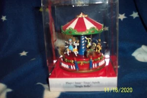 Mr. Christmas Mini Carnival Animated Musical Carousel #19731 NIB - Picture 1 of 3