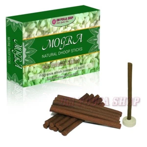 Mogra Natural Dhoop Sticks 108 pcs Incense Jasmine Dhup Fragrance Puja Items Om - Picture 1 of 1