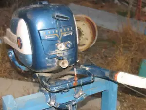 Evinrude 5 1/2 hp OUTBOARD Boat Freshwater - Picture 1 of 4