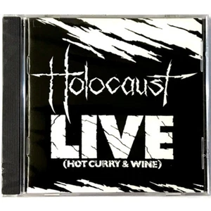 HOLOCAUST Live Hot Curry & Wine CD Metal Blade NWOBHM sealed UK heavy metal - Imagen 1 de 3