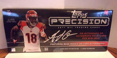 2011 Topps PRECISION Football Sealed Hobby Box - Image 1 of 4