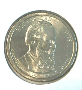 Moneda de dólar presidencial P Rutherford Hayes 2011 - sin circular - Imagen 1 de 3