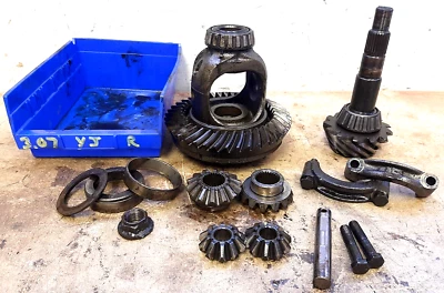 🔥Juego de engranajes portadores de piñón anillo diferencial delantero Jeep Wrangler YJ Dana 30 3:07 Foto 1 de 4