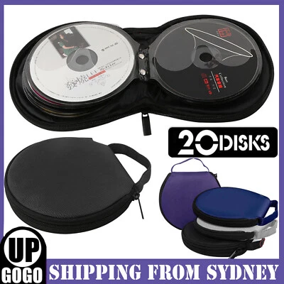 CD DVD Disc Storage Bag Cases Sleeve Wallet Holder Album Carry Car Organiser - image 1 of 4