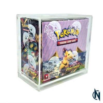 CARDNAX Acryl Case für 36er Pokemon Display zb Paldea Evolved | UV Schutz