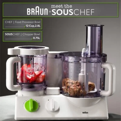 Braun Tribute Collection FX3030 12 Cup Food Processor - Image 1 of 3
