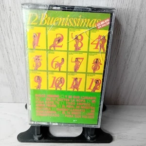 12 BUENISSIMAS SALSA CASSETTE TAPE - RARE RETRO - NEW SEALED,, - Picture 1 of 3