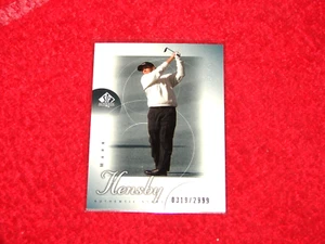 Mark Hensby 2001 SP Authentic AS SP RC #73 /2999 (H-1856) - Bild 1 von 1