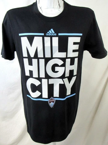 Colorado Rapids Mens M - 2XL Adidas Short Sleeve MILE HIGH CITY T-Shirt COR 3 Cover