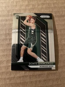 2018-19 Panini Prizm Donte DiVincenzo Rookie Card #246 Bucks - Picture 1 of 2