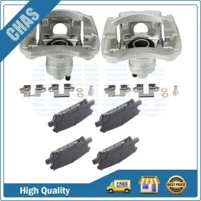 Brake Calipers and Ceramic Pads Rear Left Right For 2006-2008 Lexus RX400h - Image 1 of 4