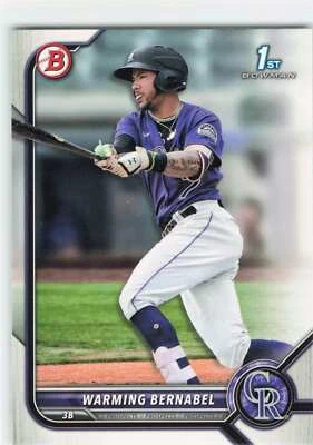 2022 Bowman 1st Edition #BPPF-46 Warming Bernabel - Image 1 of 2