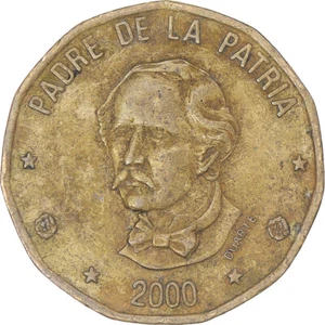 [#1332384] Coin, Dominican Republic, Peso, 2000 - Picture 1 of 2