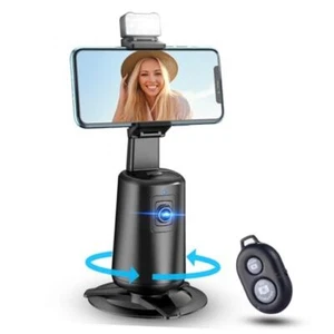 Auto Face Tracking Tripod 360° Rotating Auto Tracking Phone Stand, No Black - Picture 1 of 7