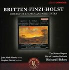 Finzi Barlow Britten Singers Hickox - Works For Chorus & Orchestra New Cd