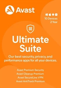 Avast Ultimate - 2 Years / 1 Device Key - Foto 1 di 1