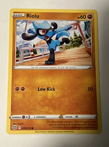 078/172 Riolu Common Pokemon SWSH09 Brilliant Stars TCG ✨ - Bild 1 von 1
