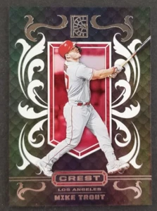 Mike Trout 2022 Panini Capstone Crest Baseball Card #4 (NM) - Foto 1 di 2