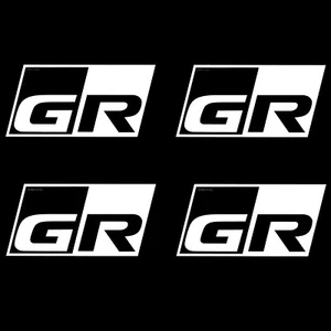 Toyota GR Corolla Supra Yaris 86 GR Four Gazoo Racing TRD Decal Sticker ANY SIZE - Foto 1 di 1