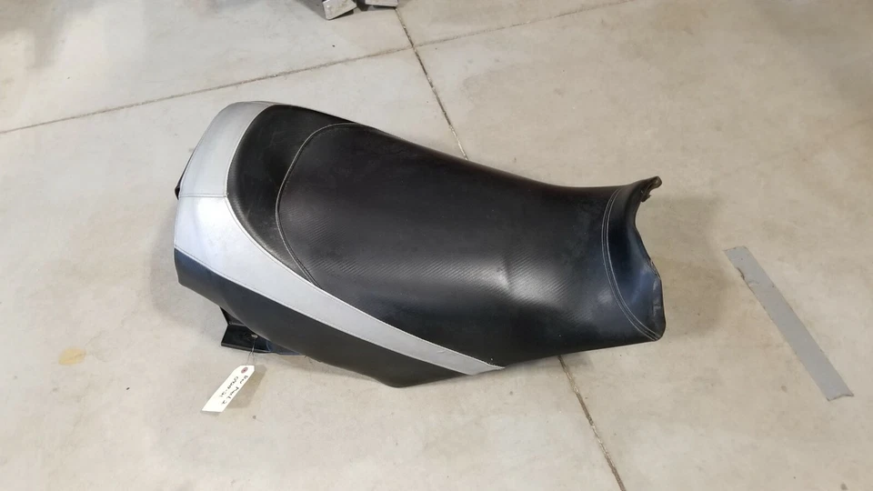 03-07 Skidoo MXZ REV Seat Rev GSX 600 800 Renegade Black Silver Mach Z - Image 1 of 4