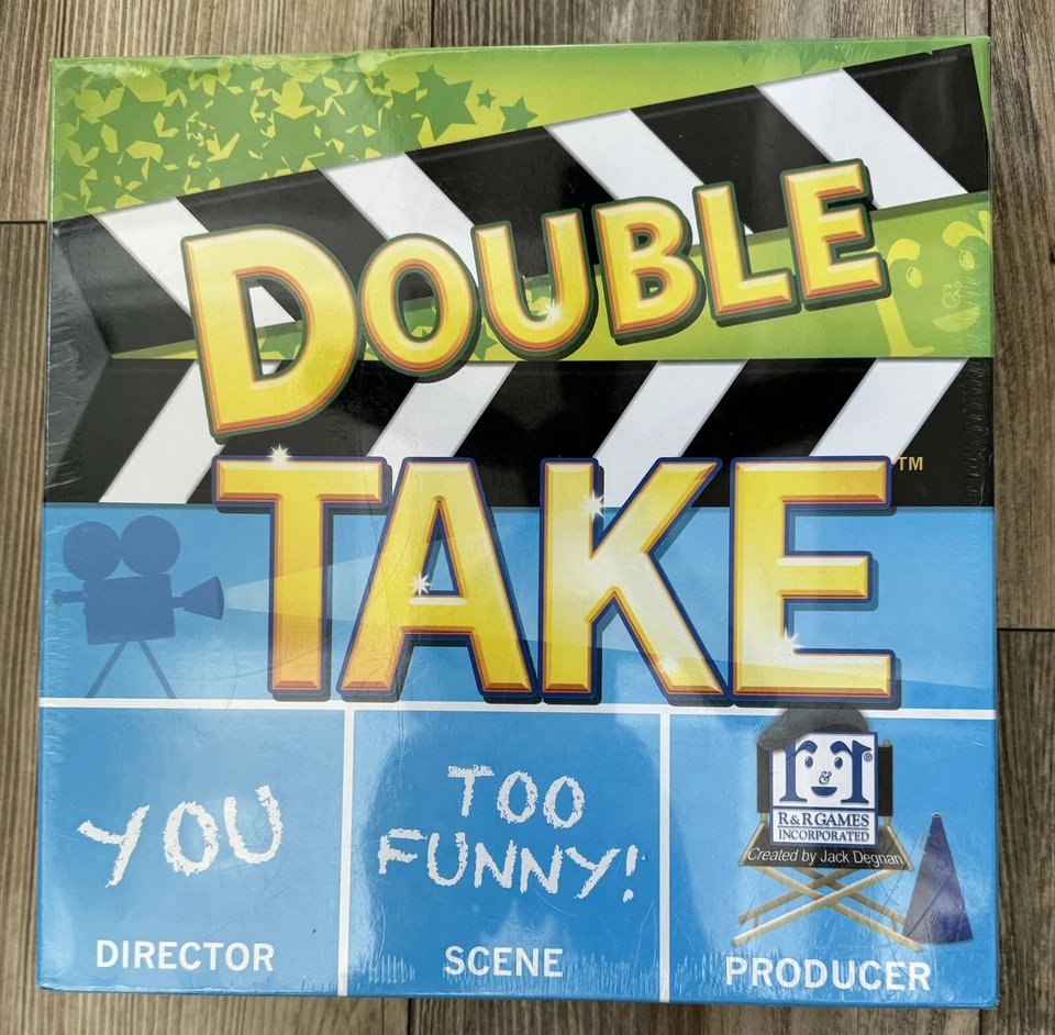 2012 RARE! Double Take Board Game By R&R Games Family Game BRAND 🔥 NEW SEALED! - Image 1 of 4