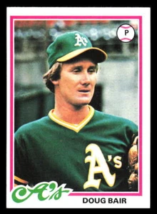 1978 Topps Doug Bair #353 Oakland Athletics MID-LOW GRADE Card - Picture 1 of 2