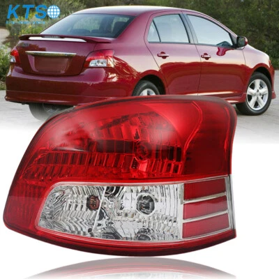 Rear Tail Light Brake Stop Lamp For 2007-11 Toyota Yaris Sedan Clear Right Side - Image 1 of 4