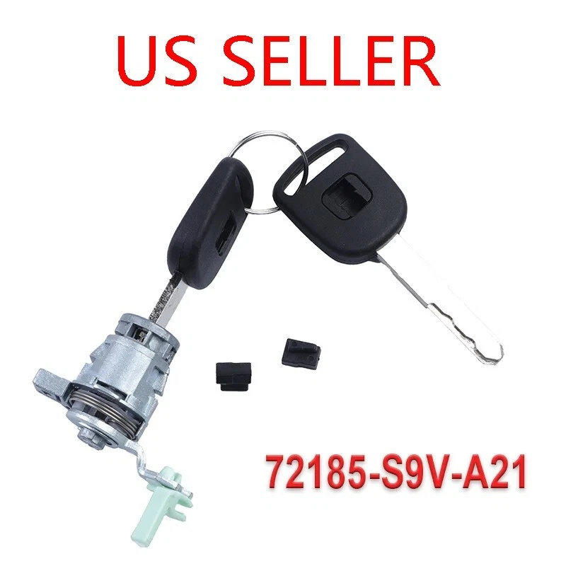 CILINDRO CERRADURA PUERTA CONDUCTOR HONDA 2003-2008 CON LLAVE 72185-S9V-A21 NUEVO Foto 1 de 4