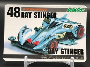 Ray Stinger ¡Let's & Go!! Mini 4x4 Carddass TCG BANDAI Japón Raro No.48 Envío Grabado - Imagen 1 de 12