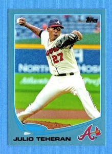 2013 Topps Wal-Mart Blue Border #576 Julio Teheran Atlanta Braves - Picture 1 of 1