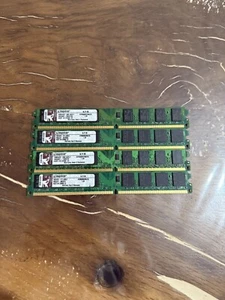 RAM KINGSTON 2GB DDR2 800MHZ TESTATE E FUNZIONANTI 4 PEZZI - Foto 1 di 2