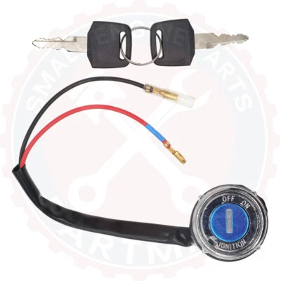 Ignition Key Switch 2 Wires For Honda CB100 1970-1972 CB125S 73-75 CT90 69-79 - Image 1 of 4