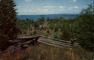 Grand Isle,VT Keeler Bay & Lake Champlain Vermont Postcard - Picture 1 of 2