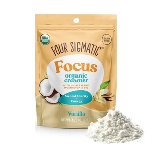 Crema orgánica Four Sigmatic® Focus - vainilla 120 g - Imagen 1 de 7