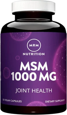 MRM Nutrition MSM 1000mg | Cápsulas de metil-sulfonil-metano | Salud articular |...  Foto 1 de 3