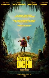 The Legend Of Ochi Final Original DS Movie Poster 27X40 Finn Wolfhard - Picture 1 of 3